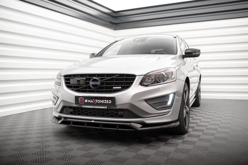 Maxton Design Splitter delantero para Volvo XC60 R-Design Mk1 Facelift - imagen 1