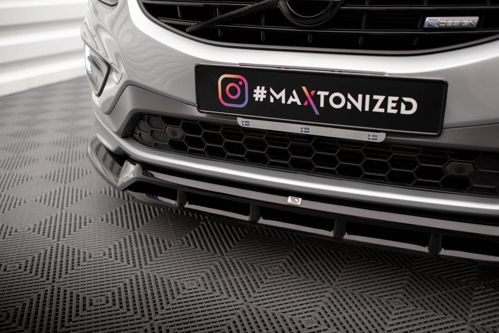 Maxton Design Splitter delantero para Volvo XC60 R-Design Mk1 Facelift - imagen 3