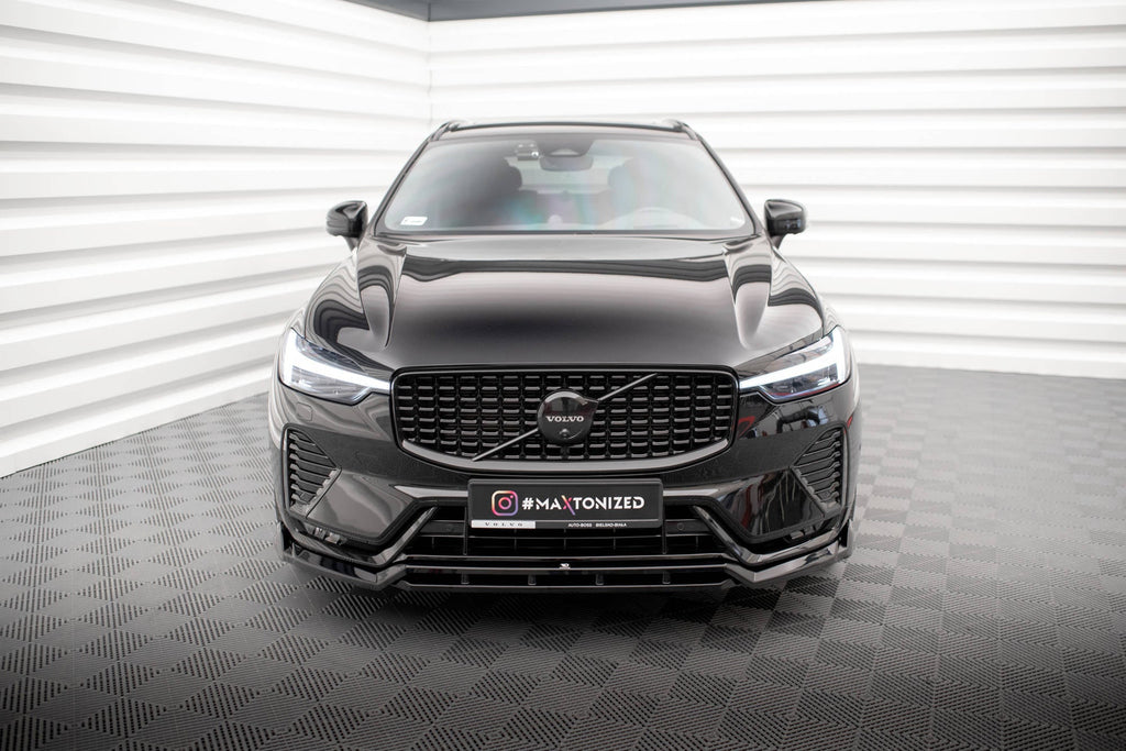 Maxton Design Splitter delantero para Volvo XC60 R-Design Mk2 Facelift - imagen 2