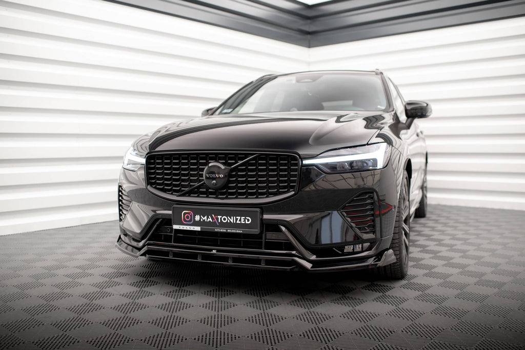 Maxton Design Splitter delantero para Volvo XC60 R-Design Mk2 Facelift - imagen 1