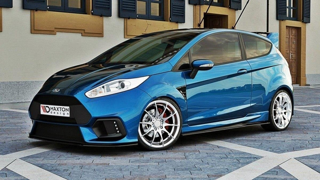 Maxton Design Splitter delantero (Focus Rs LOOK Bumper) para Ford Fiesta Mk7 Facelift - imagen 1