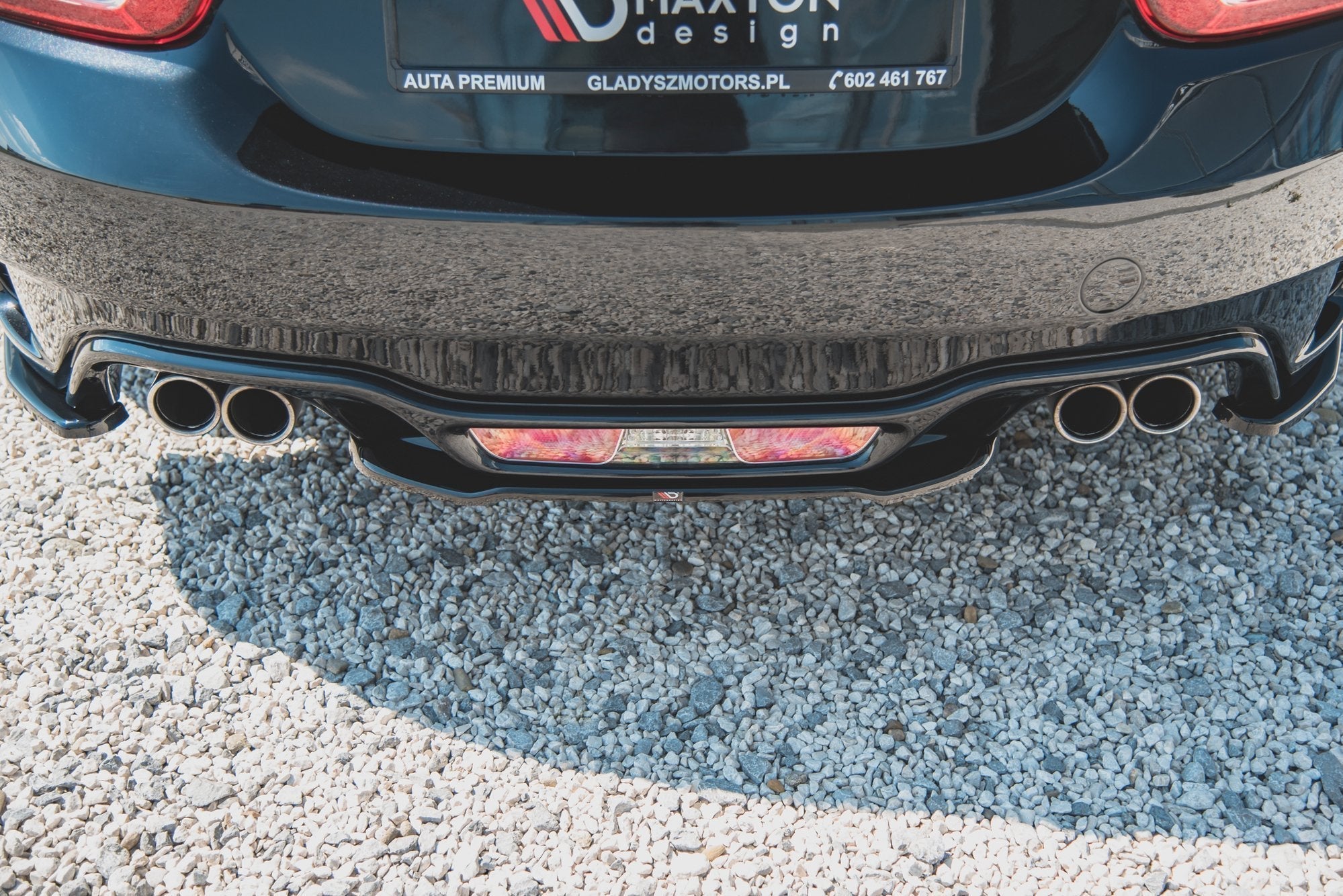 Maxton Design Splitter trasero para Abarth 124 Spider - imagen 2