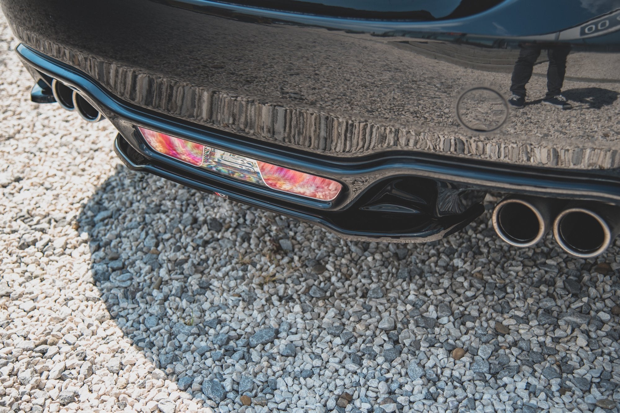 Maxton Design Splitter trasero para Abarth 124 Spider - imagen 4