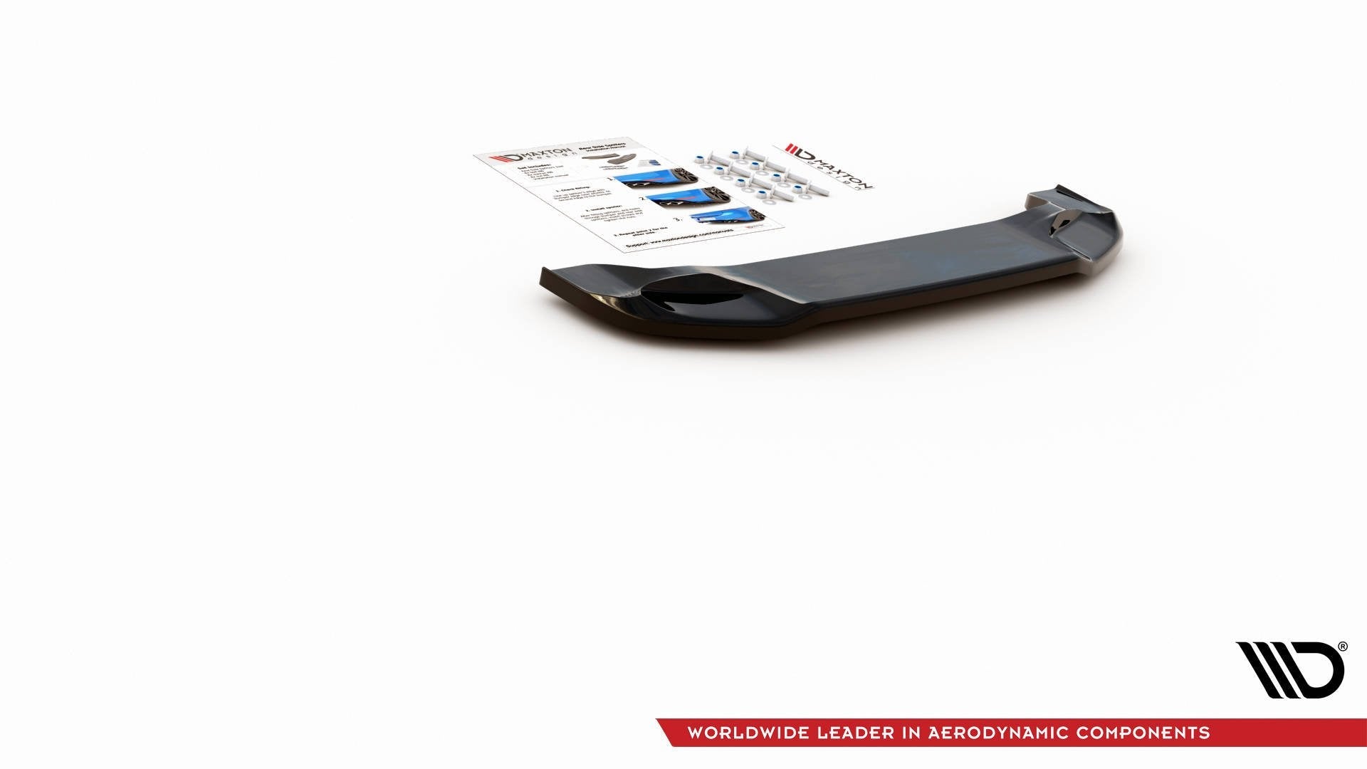 Maxton Design Splitter trasero para Abarth 124 Spider - imagen 5