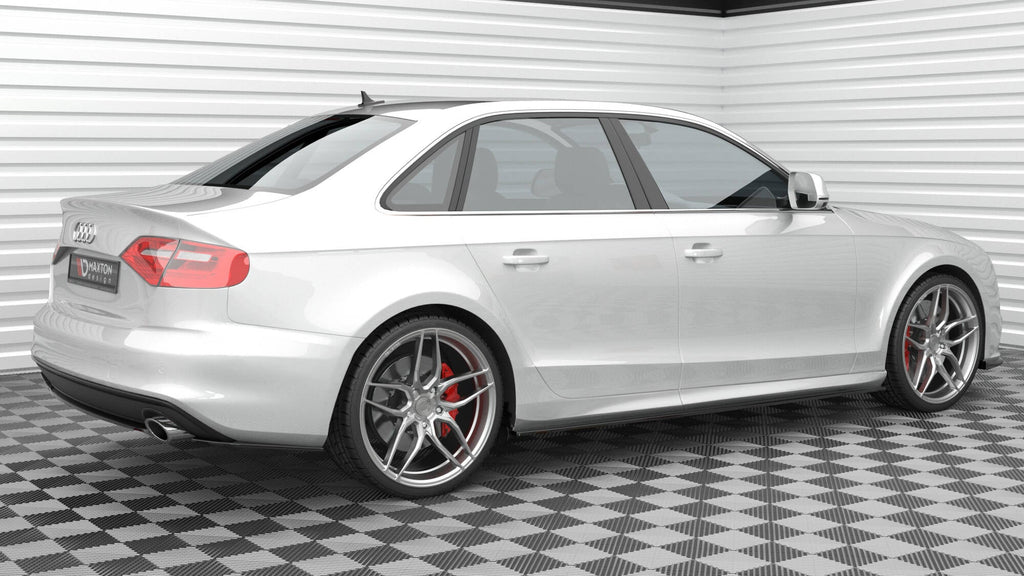 Maxton Design Splitter trasero para Audi Sedan A4 S-Line B8 Facelift - imagen 3