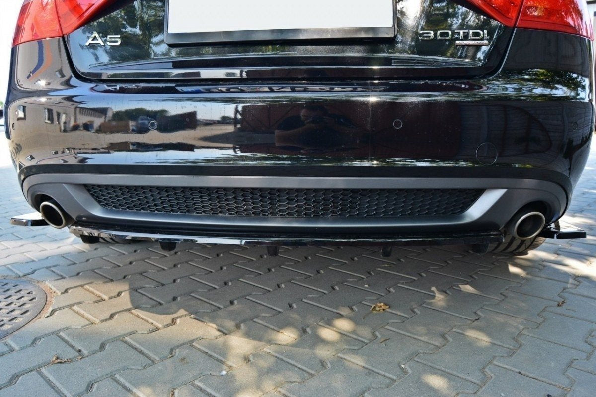Maxton Design Splitter trasero para Audi A5 Coupe / Sportback S-Line 8T (with a vertical bar) - imagen 1