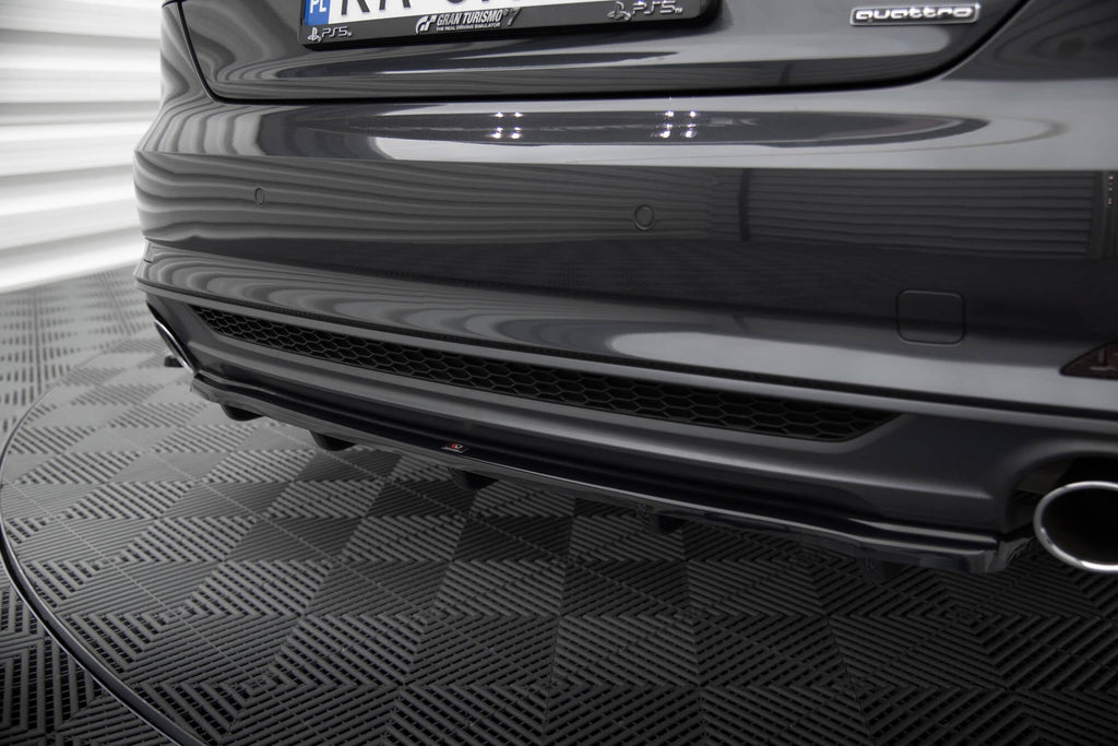 Maxton Design Splitter trasero para Audi A5 S-Line F5 Coupe / Sportback (with vertical bars) - imagen 2