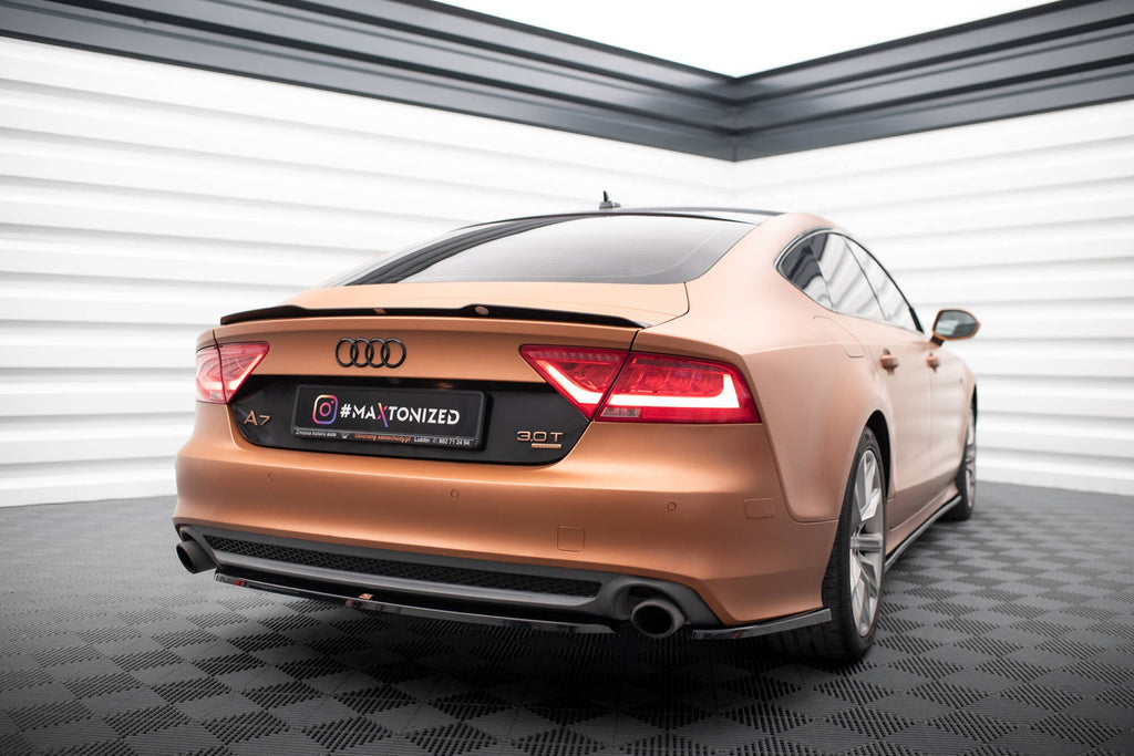 Maxton Design Splitter trasero para Audi A7 S-Line C7 - imagen 3