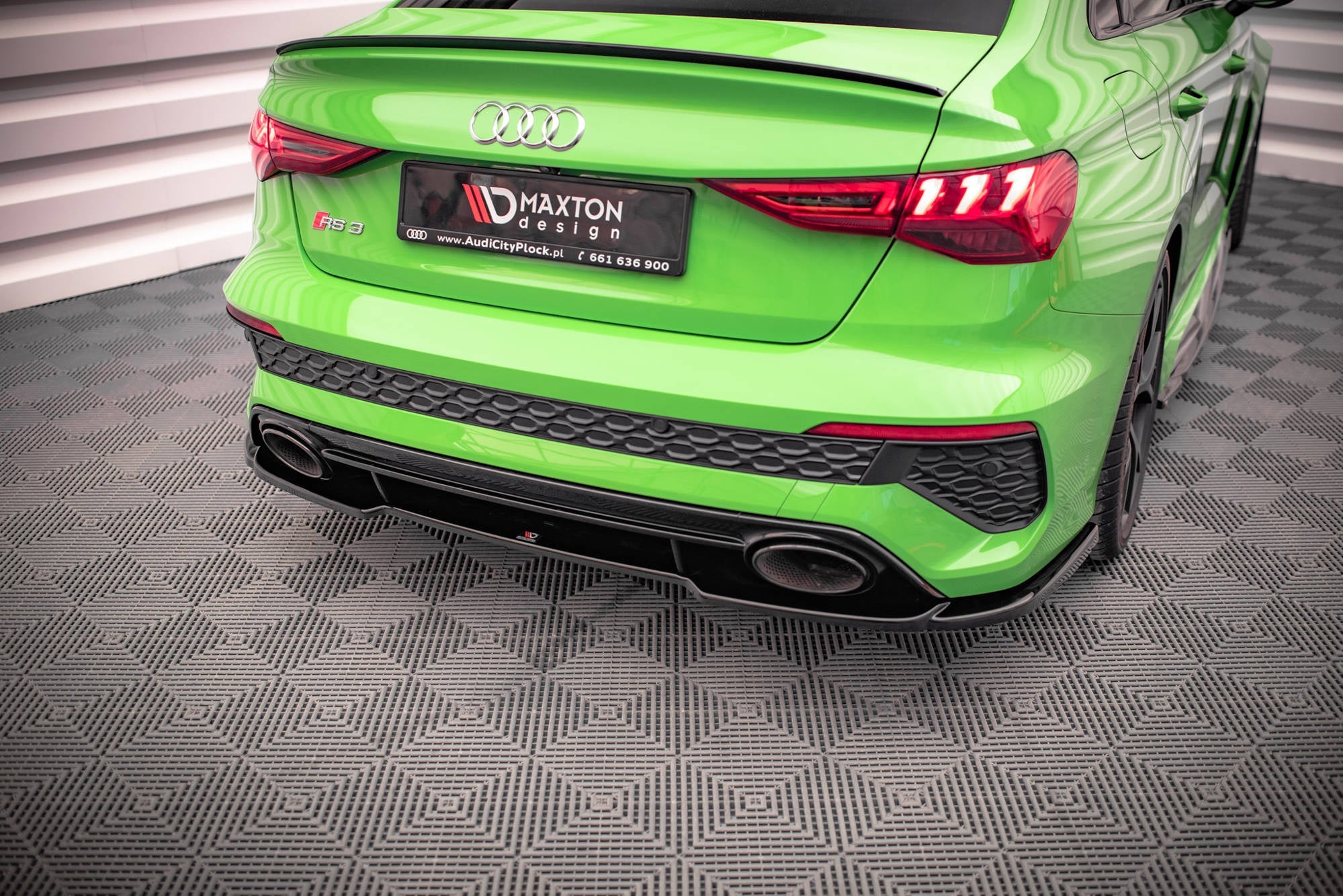 Maxton Design Splitter trasero para Audi RS3 Sedan 8Y - imagen 4