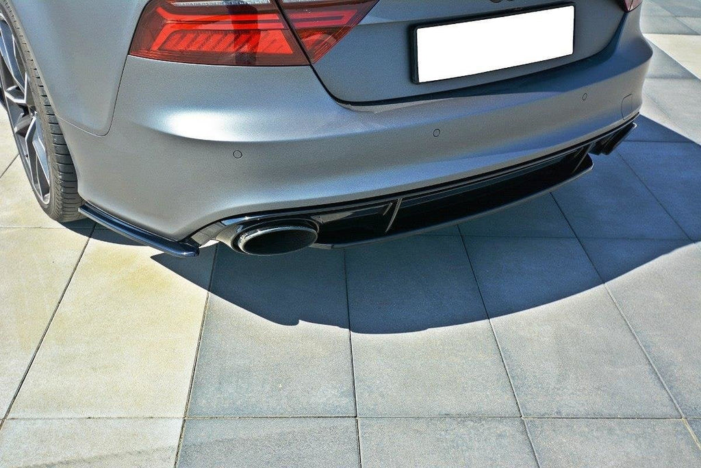 Maxton Design Splitter trasero para Audi RS7 C7 - imagen 1