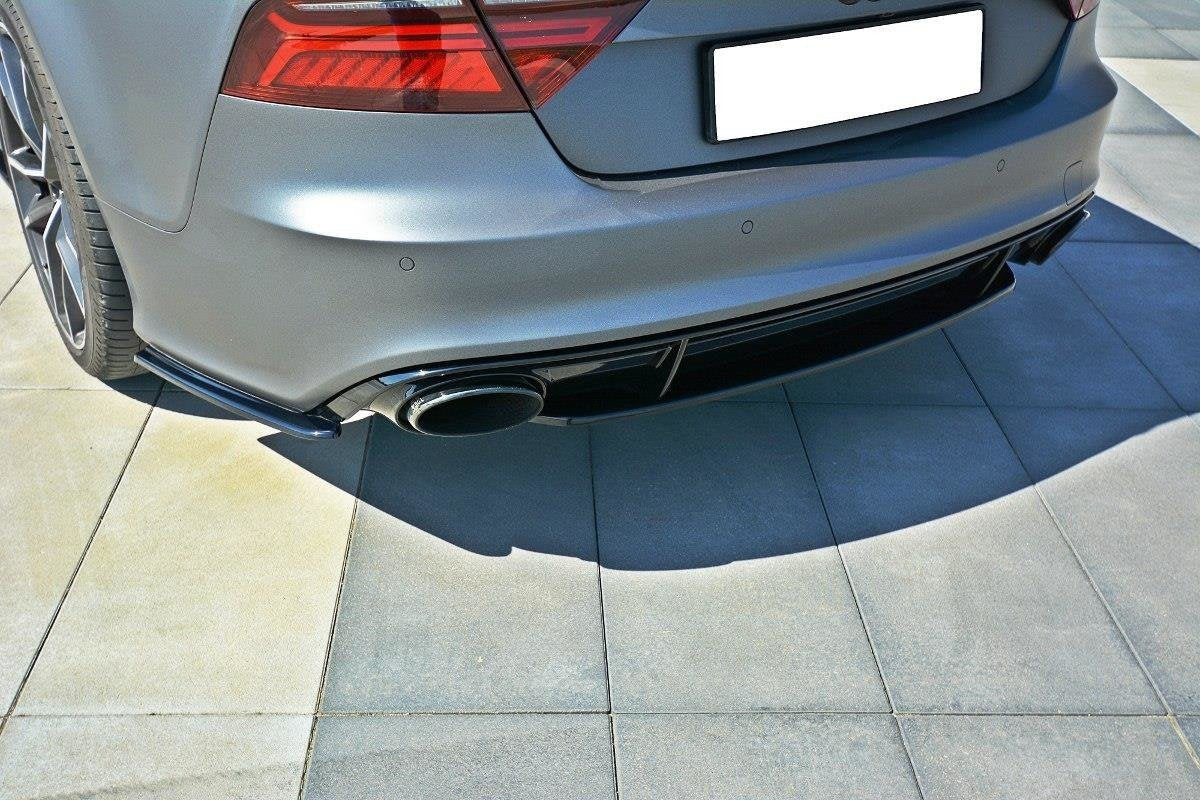 Maxton Design Splitter trasero para Audi RS7 C7 - imagen 1