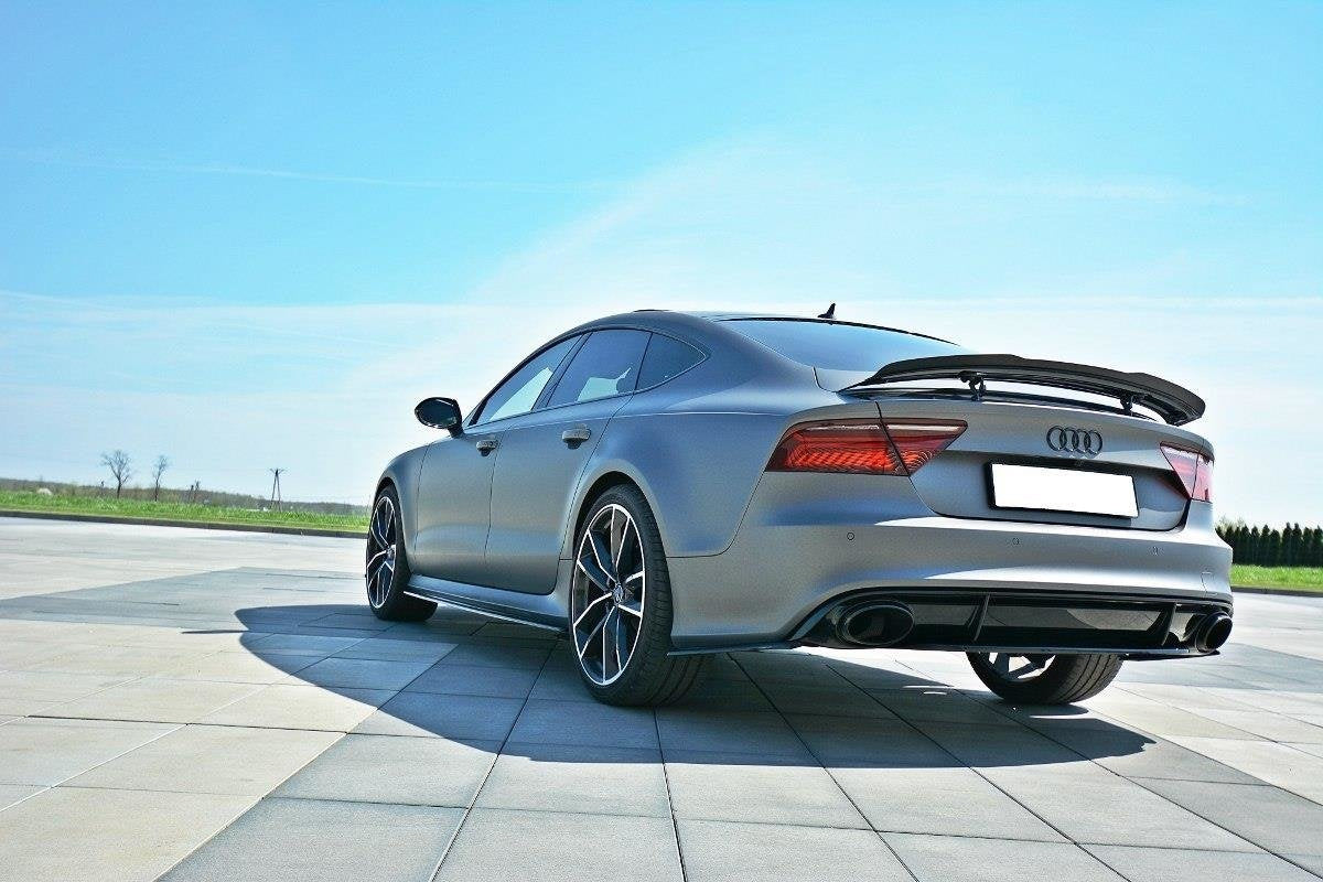 Maxton Design Splitter trasero para Audi RS7 C7 - imagen 3