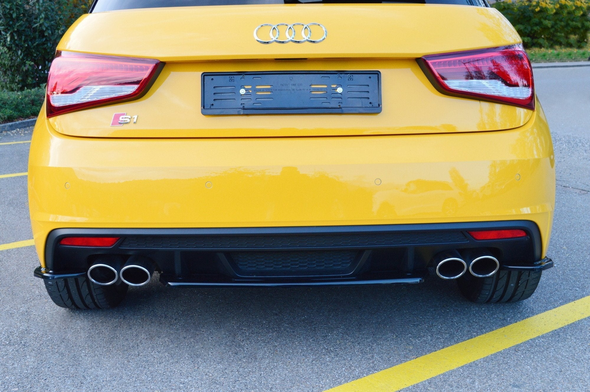 Maxton Design Splitter trasero para Audi S1 8X - imagen 3