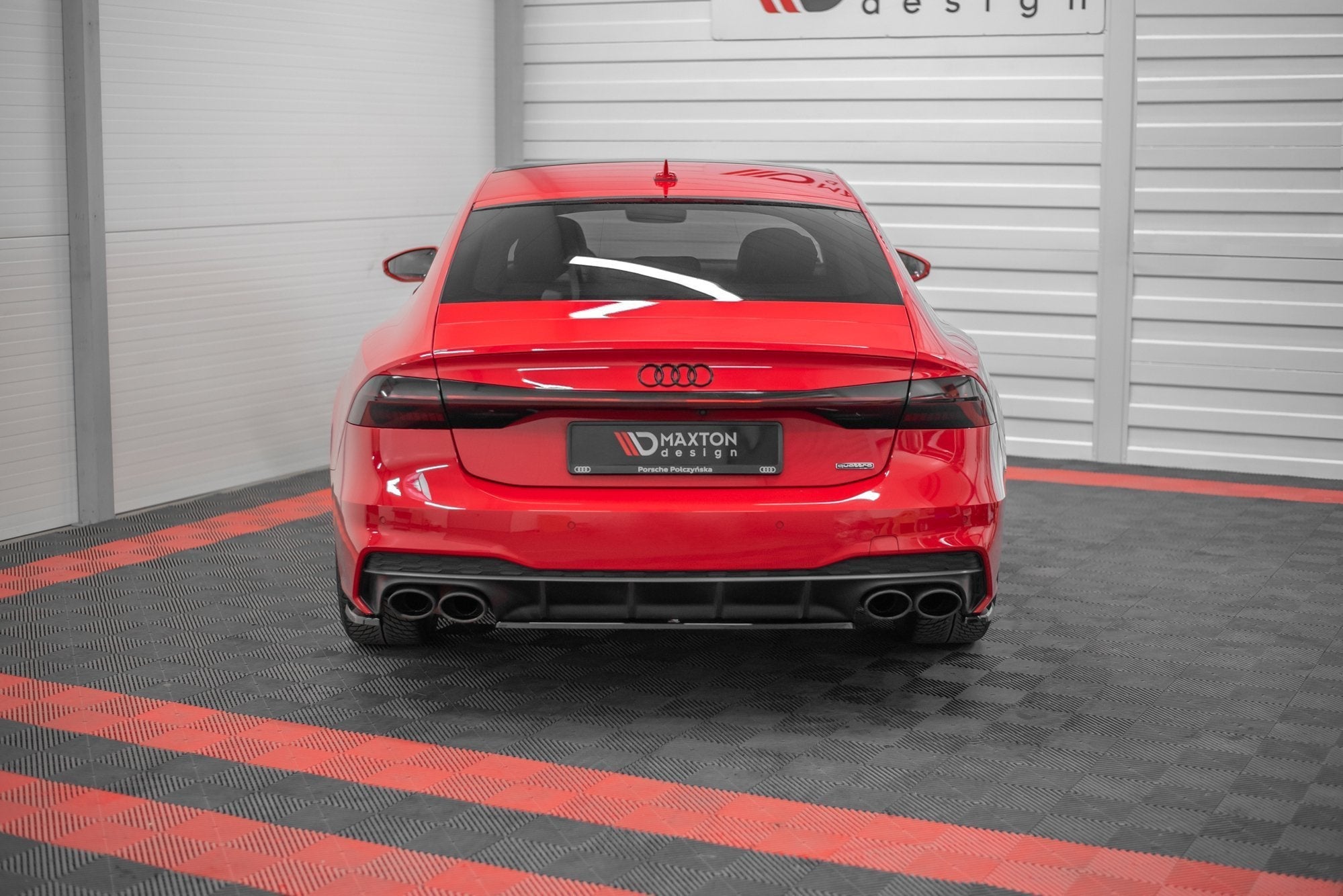 Maxton Design Splitter trasero para Audi S7 C8 - imagen 2