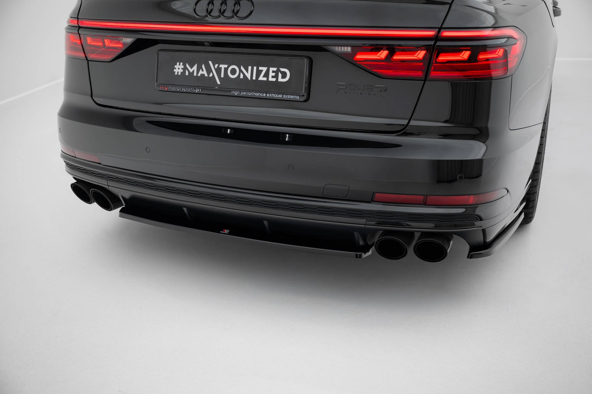Maxton Design Splitter trasero para Audi S8 D5 - imagen 1