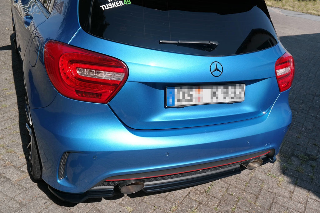 Maxton Design Splitter trasero (Without Vertical Bars) para Mercedes-Benz W176 AMG-LINE - imagen 3