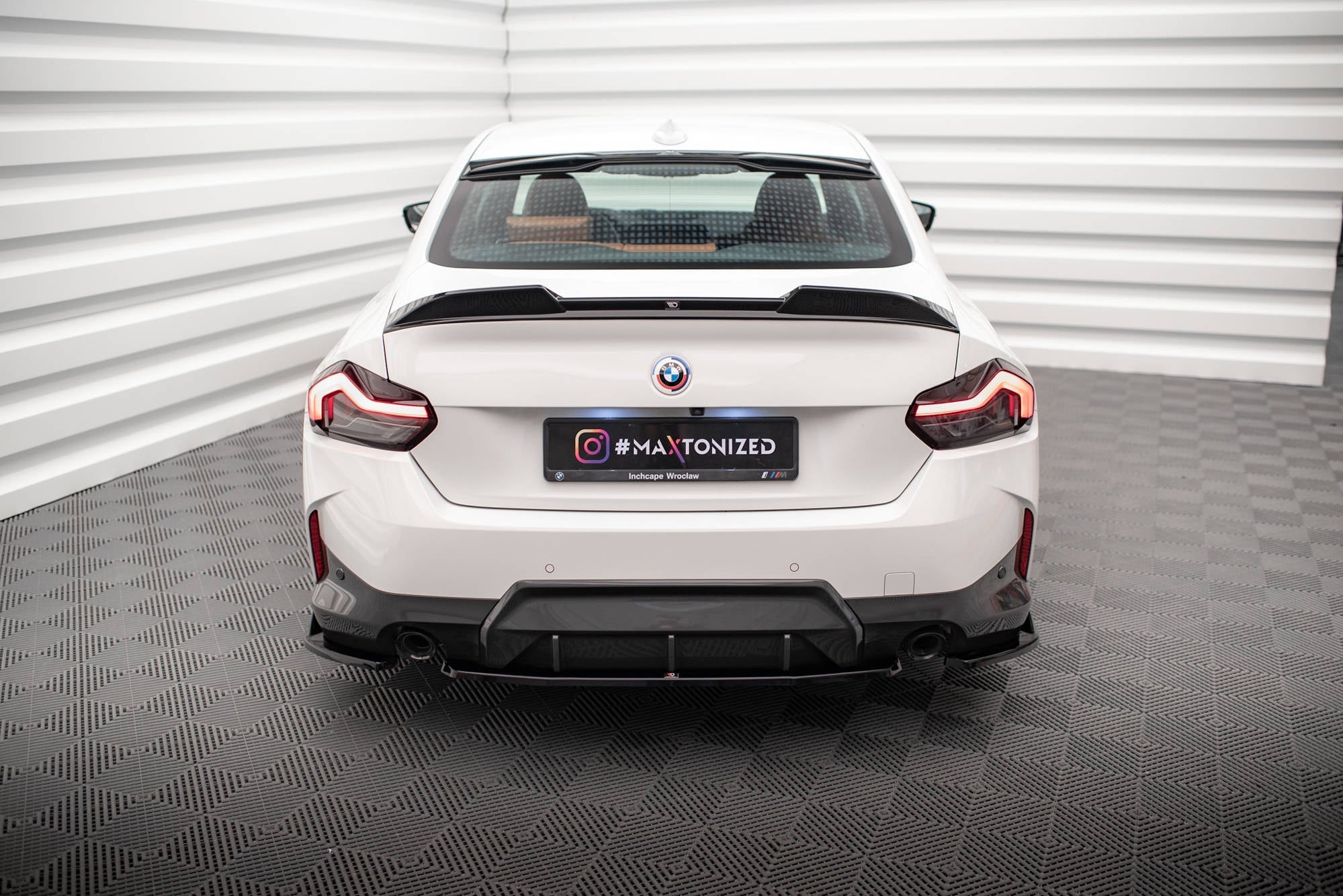 Maxton Design Splitter trasero para BMW 2 Coupe M-Pack G42 - imagen 1