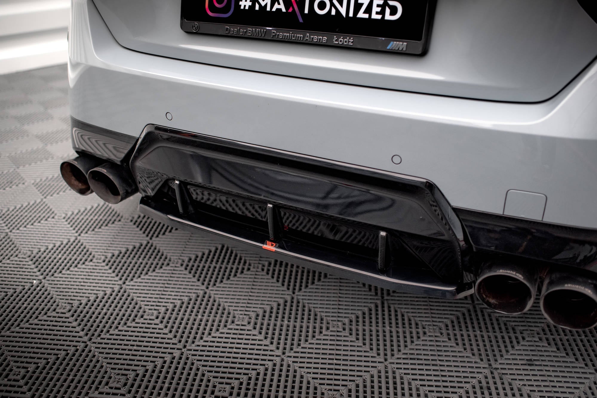 Maxton Design Splitter trasero para BMW 2 Coupe M240i G42 - imagen 2