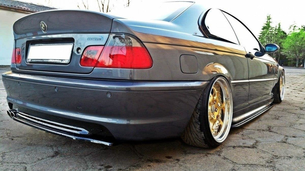 Maxton Design Splitter trasero para BMW 3 E46 MPACK Coupe (without vertical bars) - imagen 1