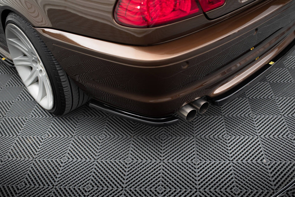 Maxton Design Splitter trasero para BMW 3 E46 MPACK Coupe (with vertical bars) - imagen 4