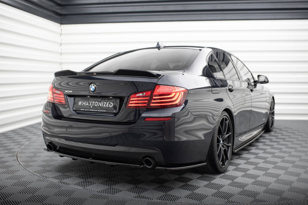 Maxton Design Splitter trasero para BMW 5 M-Pack Sedan/Touring F10/F11 (para two single Exhaust ends) - imagen 1