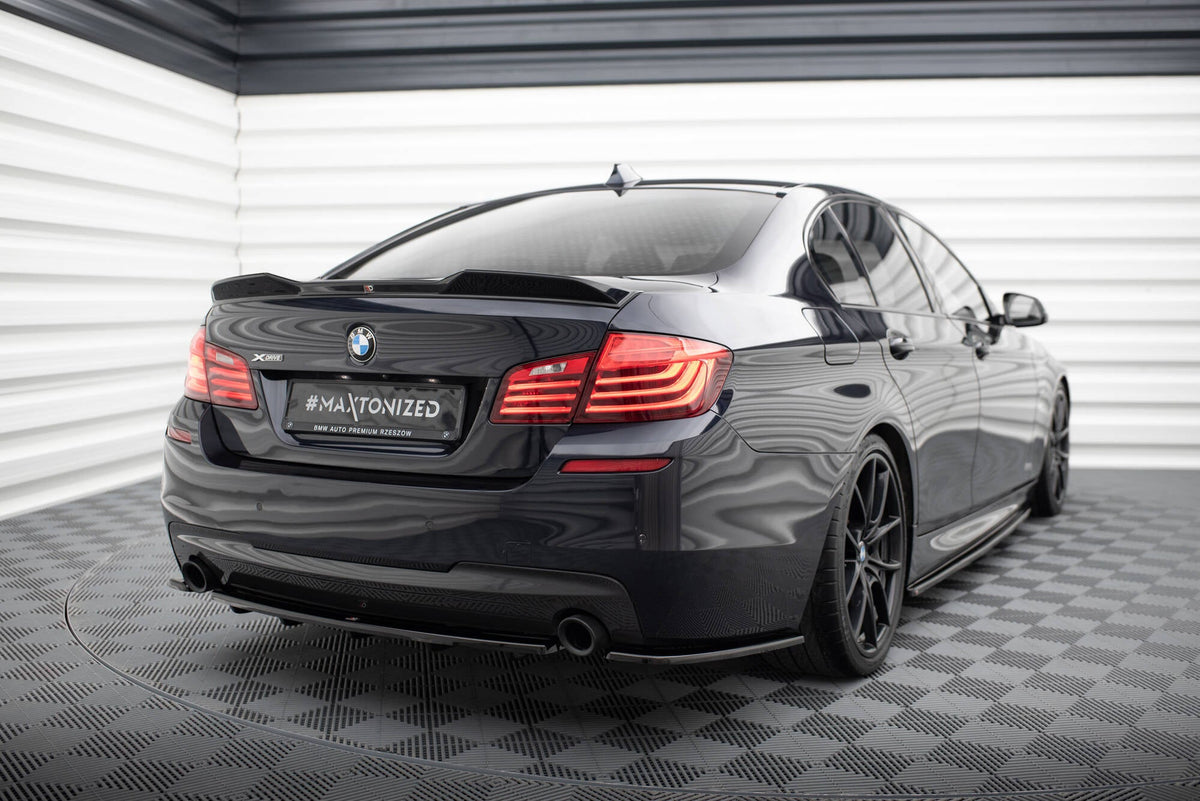 Maxton Design Splitter trasero para BMW 5 M-Pack Sedan/Touring F10/F11 (para two single Exhaust ends) - imagen 1