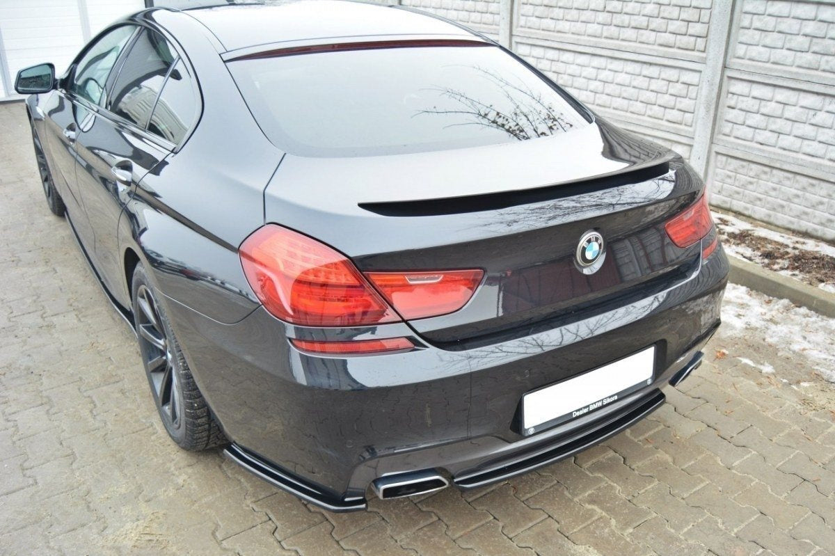 Maxton Design Splitter trasero para BMW 6 Gran Coupé MPACK (with a vertical bar) - imagen 2