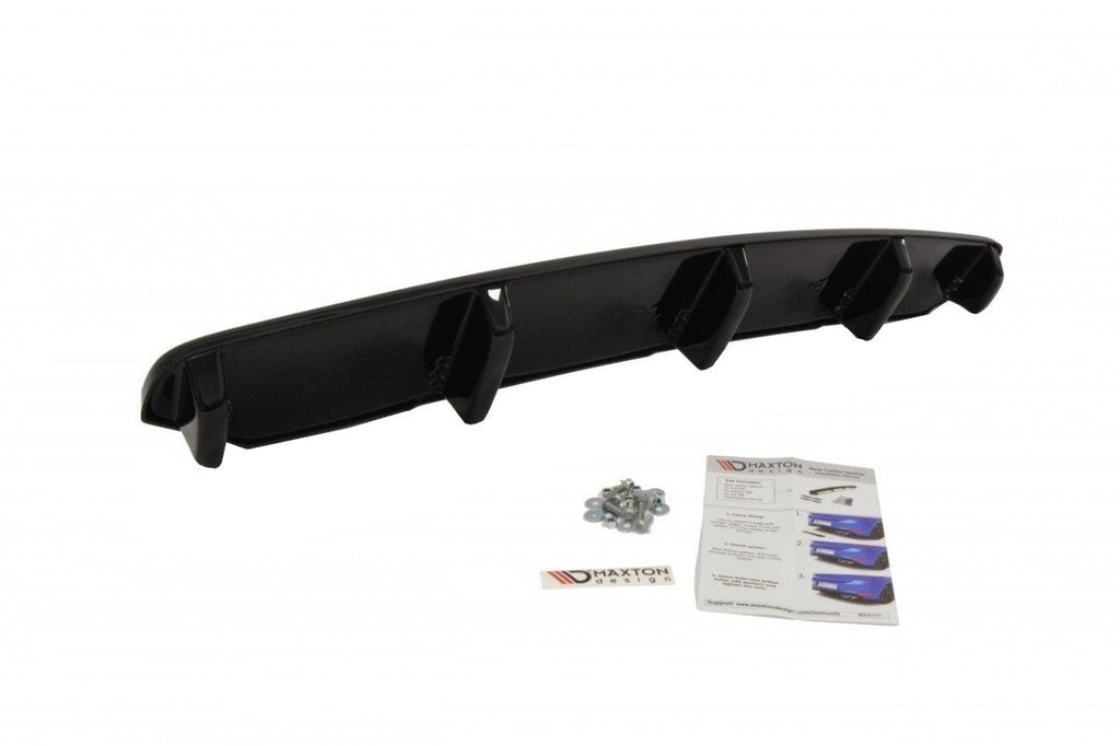 Maxton Design Splitter trasero para BMW 6 Gran Coupé MPACK (with a vertical bar) - imagen 7