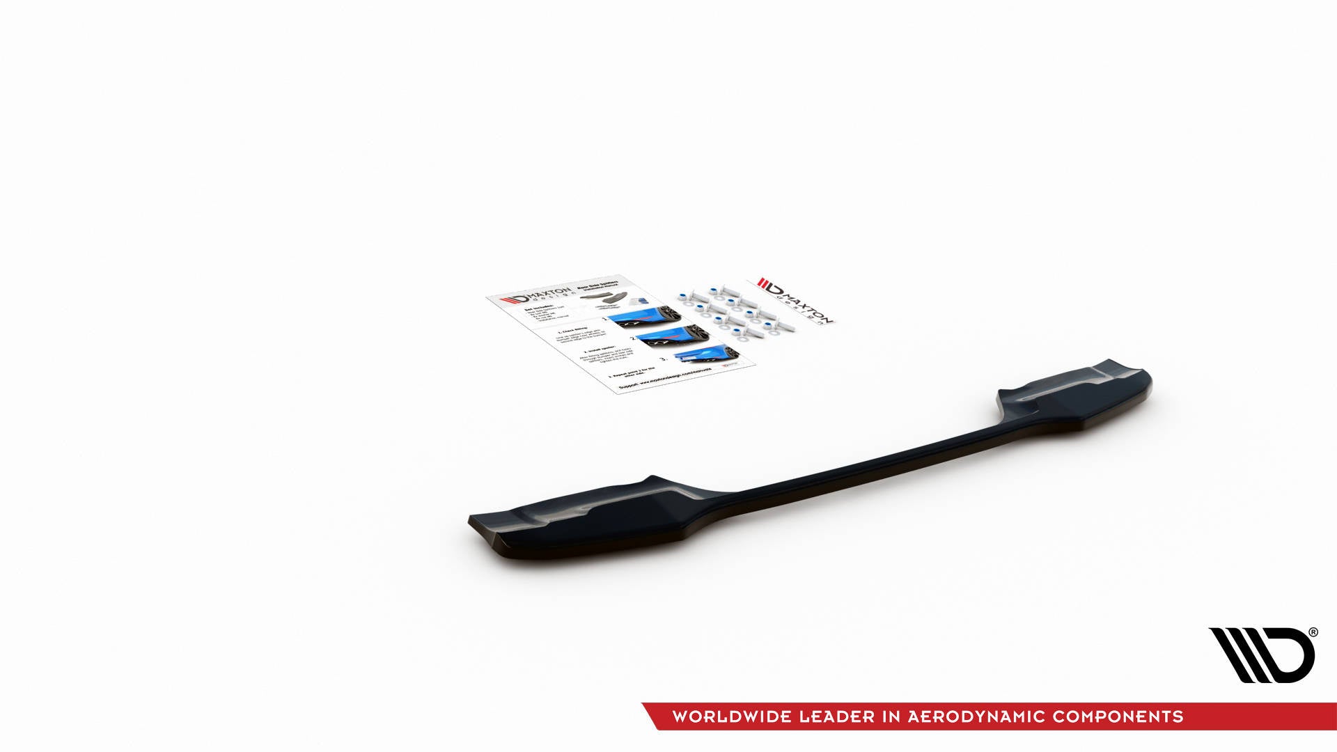 Maxton Design Splitter trasero para BMW X1 M-Pack F48 / F48 Facelift - imagen 4