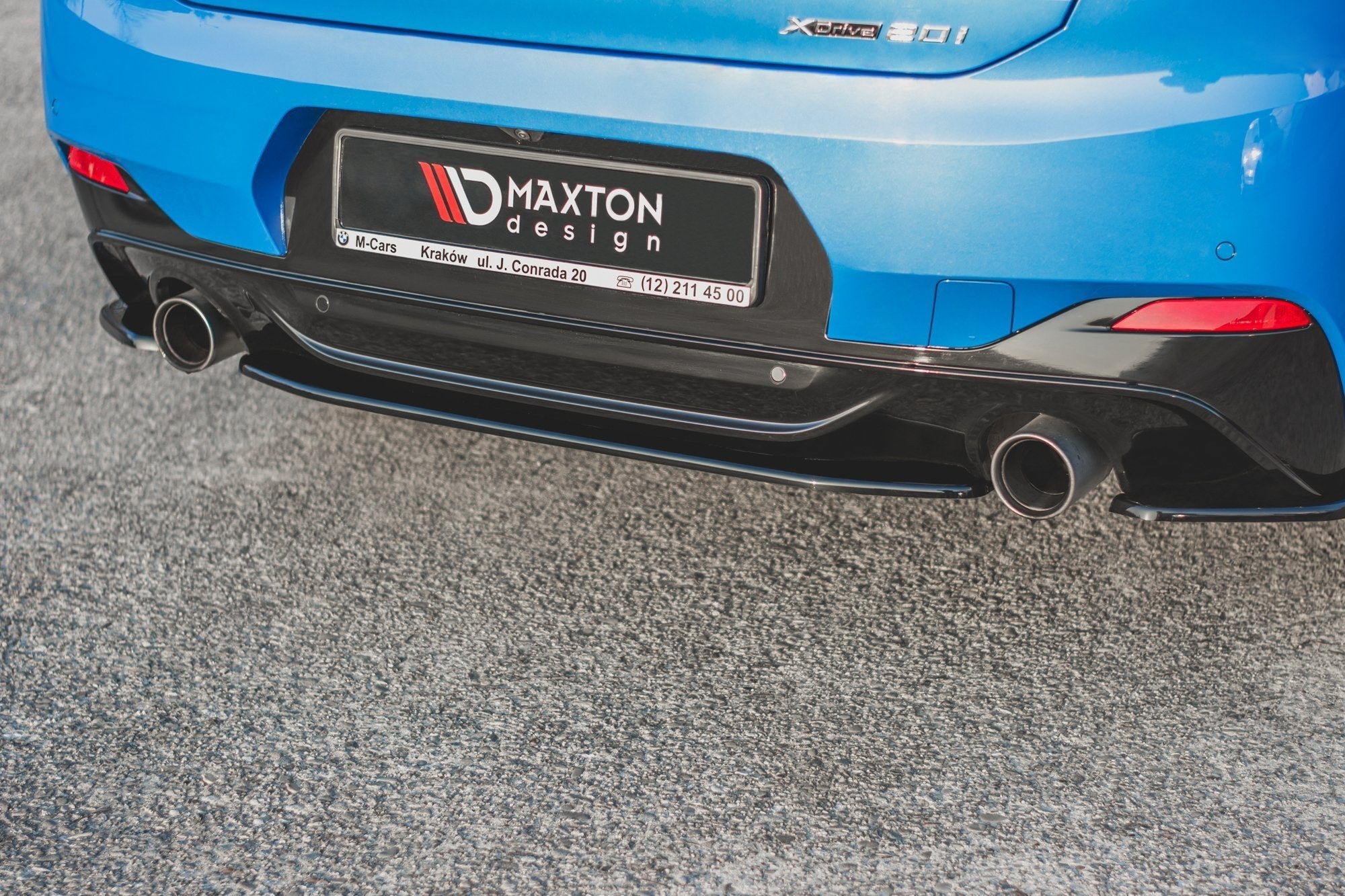 Maxton Design Splitter trasero para BMW X2 F39 M-Pack - imagen 3