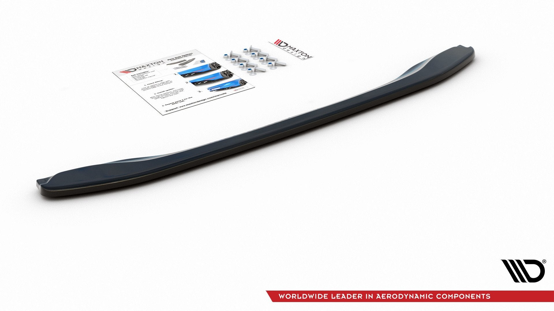 Maxton Design Splitter trasero para BMW X2 F39 M-Pack - imagen 6