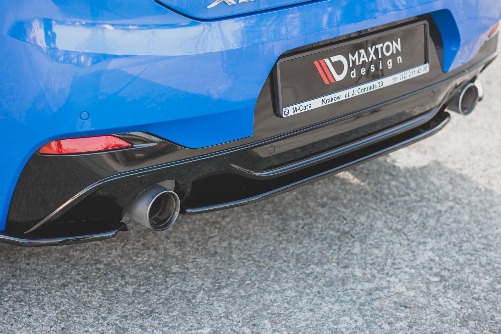 Maxton Design Splitter trasero para BMW X2 F39 M-Pack - imagen 2