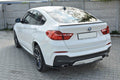 Maxton Design Splitter trasero para BMW X4 M-PACK (without a vertical bar) - imagen 1