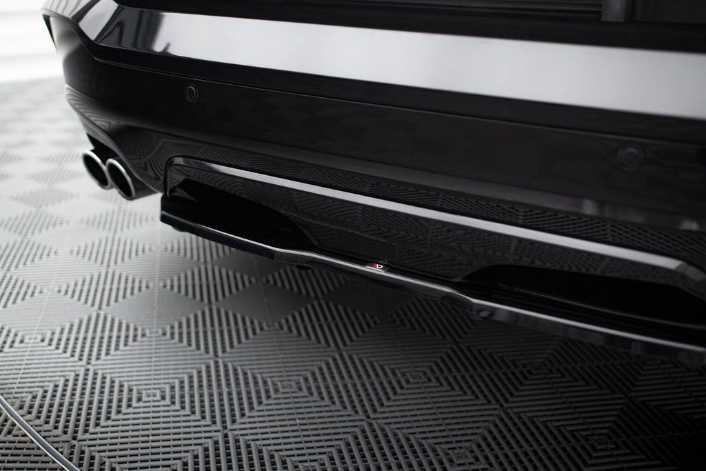 Maxton Design Splitter trasero para BMW X4 M-PACK (with a vertical bar) - imagen 2