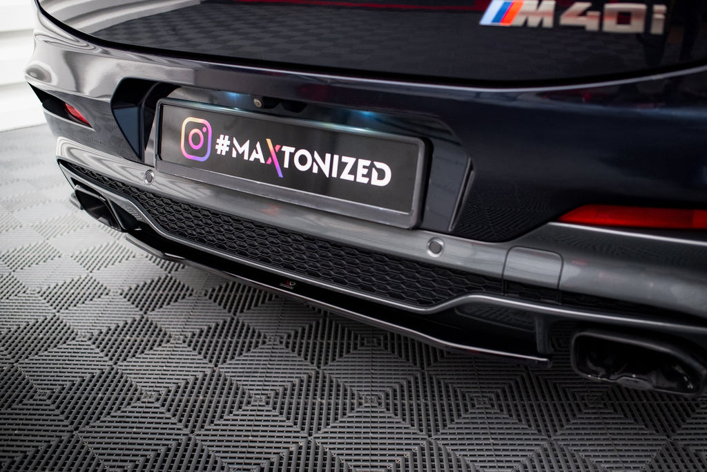 Maxton Design Splitter trasero para BMW X4 M40i G02 - imagen 1