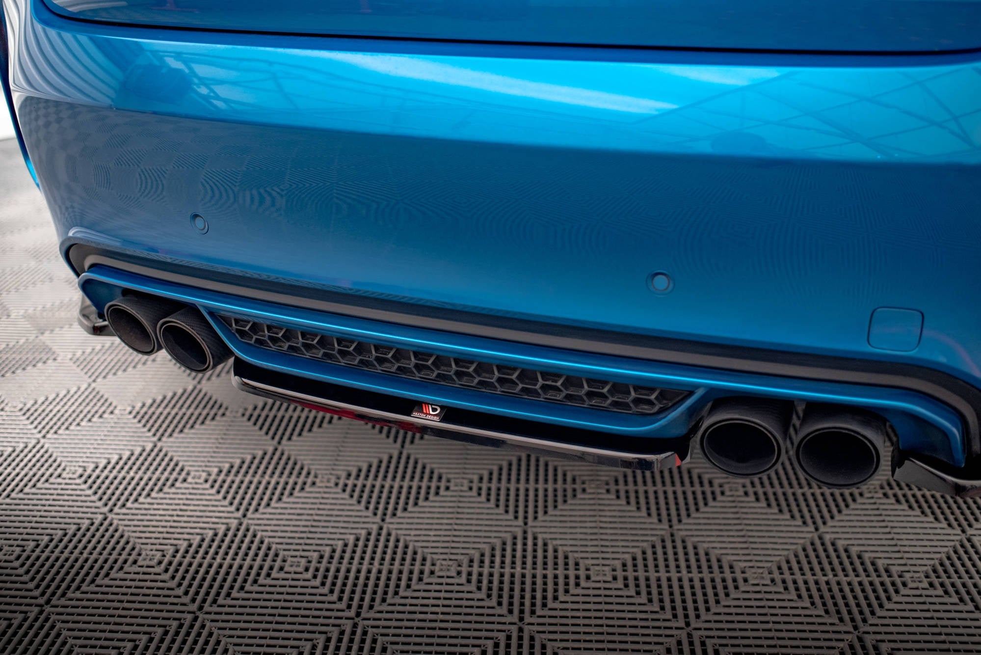 Maxton Design Splitter trasero para BMW X6 M F86 - imagen 2