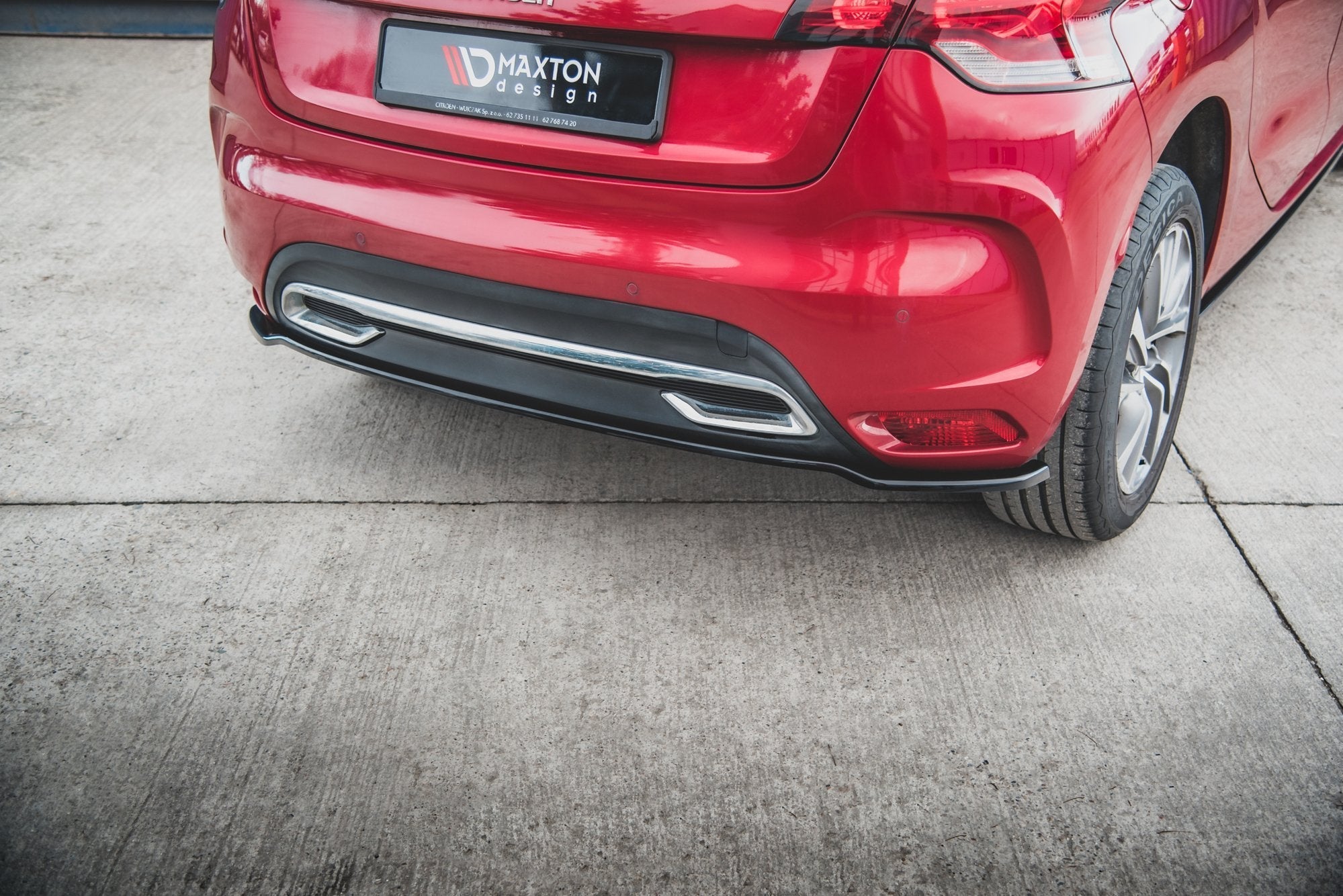 Maxton Design Splitter trasero para Citroen DS4 - imagen 3