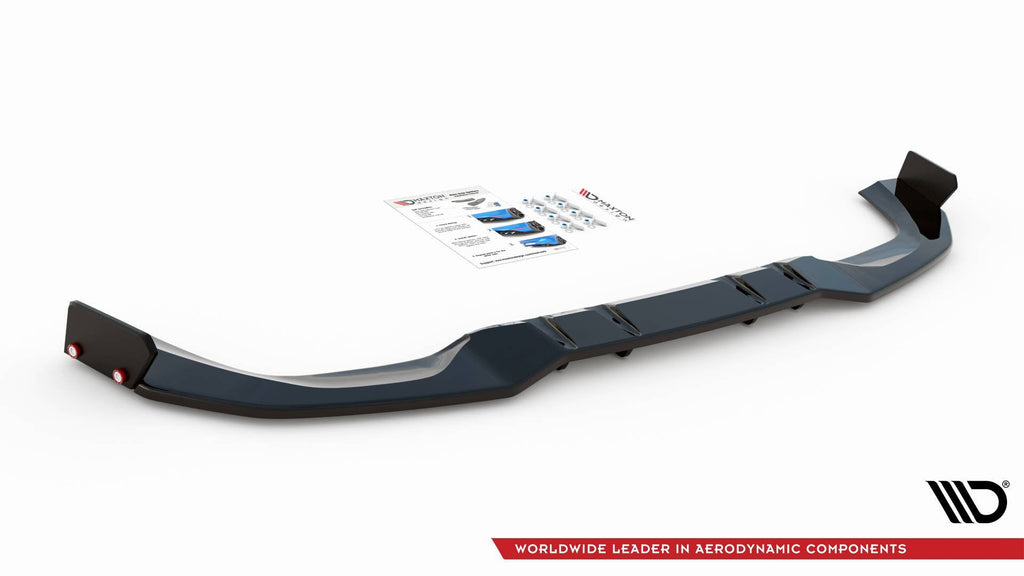 Maxton Design Splitter trasero + Flaps para Mercedes-AMG A 45 S Aero Pack W177 - imagen 3