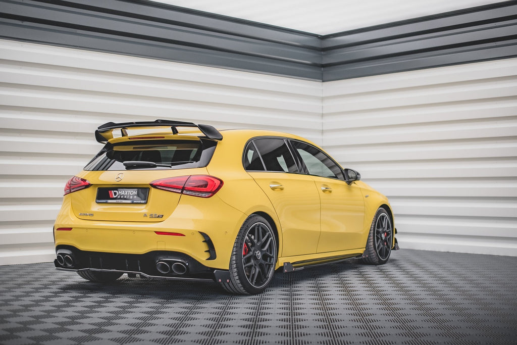 Maxton Design Splitter trasero + Flaps para Mercedes-AMG A 45 S Aero Pack W177 - imagen 1