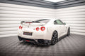 Maxton Design Splitter trasero + Flaps para Nissan GTR R35 Facelift - imagen 1