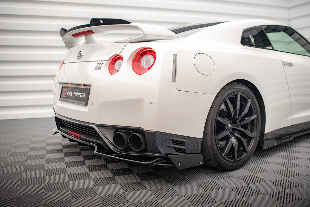 Maxton Design Splitter trasero + Flaps para Nissan GTR R35 Facelift - imagen 3
