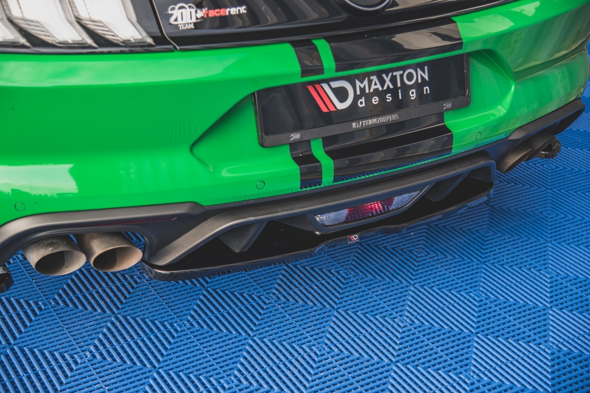 Maxton Design Splitter trasero para Ford Mustang GT Mk6 Facelift - imagen 4