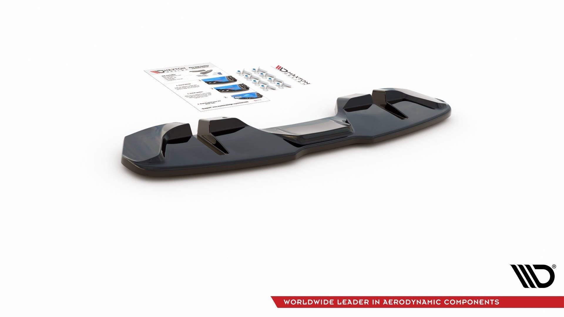 Maxton Design Splitter trasero para Ford Mustang GT Mk6 Facelift - imagen 5
