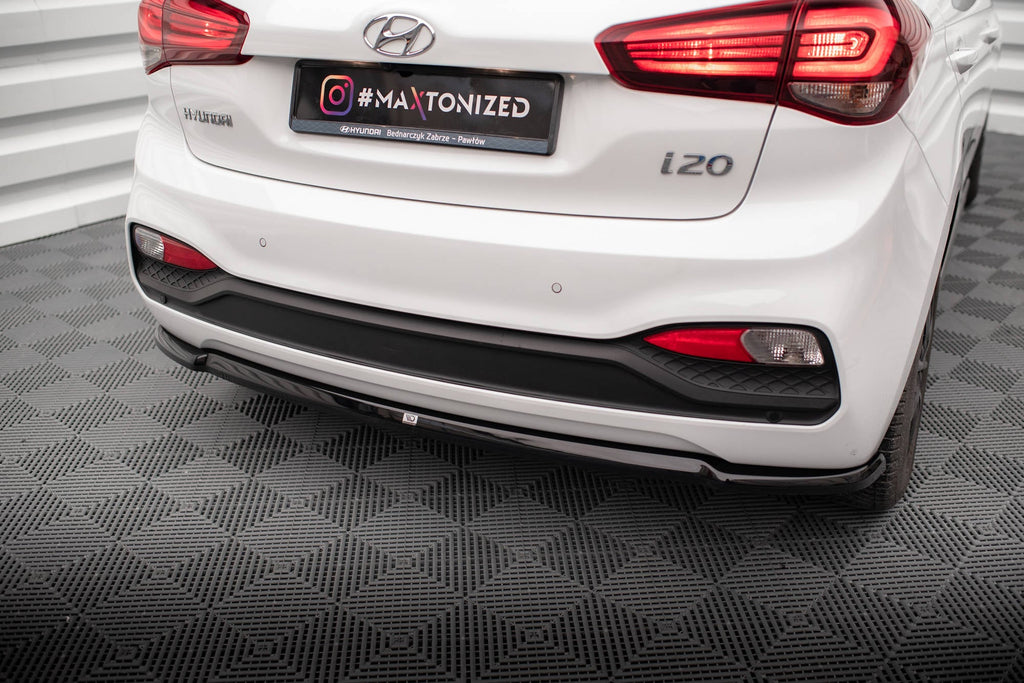 Maxton Design Splitter trasero para Hyundai I20 Mk2 Facelift - imagen 1