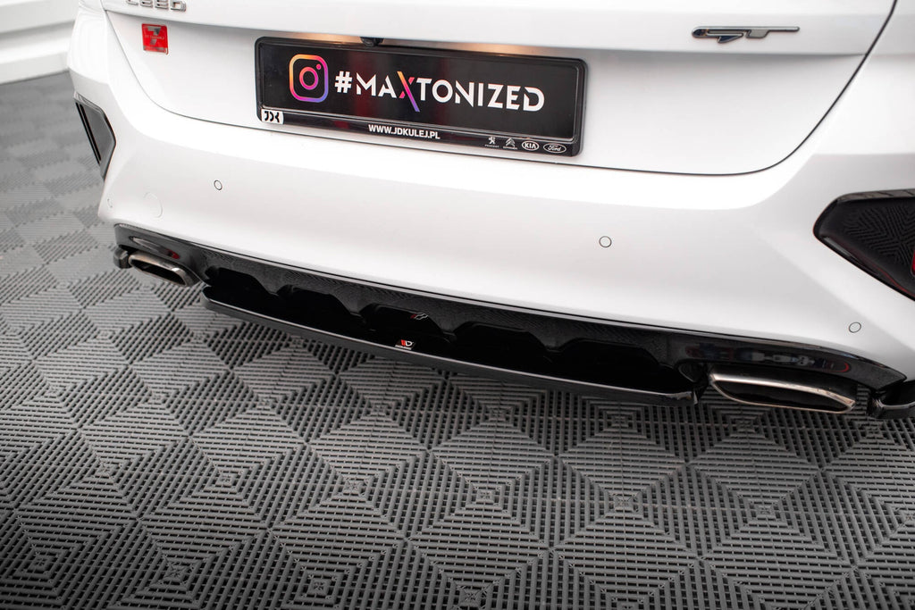 Maxton Design Splitter trasero para Kia Ceed GT Mk3 - imagen 1