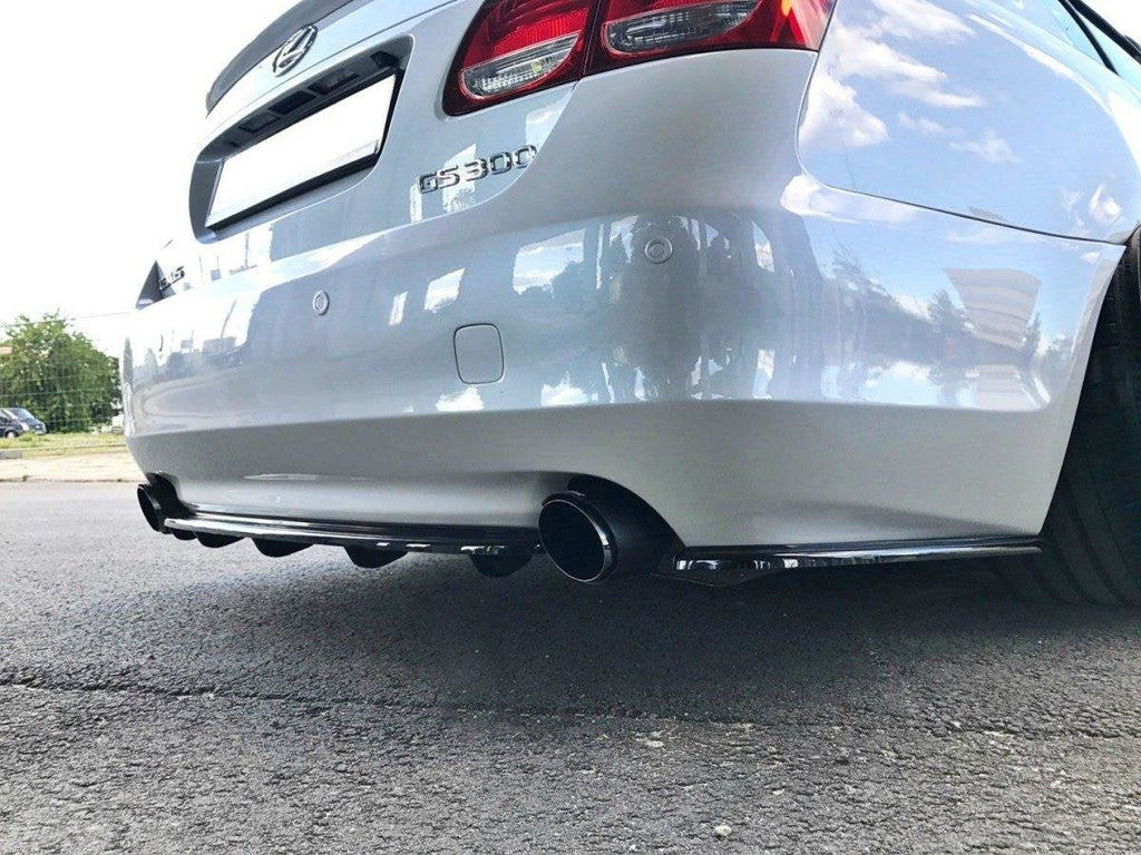 Maxton Design Splitter trasero para Lexus GS 300 Mk3 Facelift (with vertical bars) - imagen 1