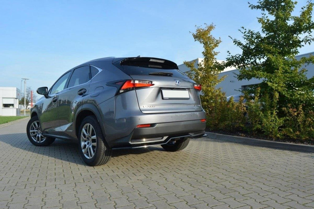 Maxton Design Splitter trasero para Lexus NX Mk1 H (with vertical bars) - imagen 2