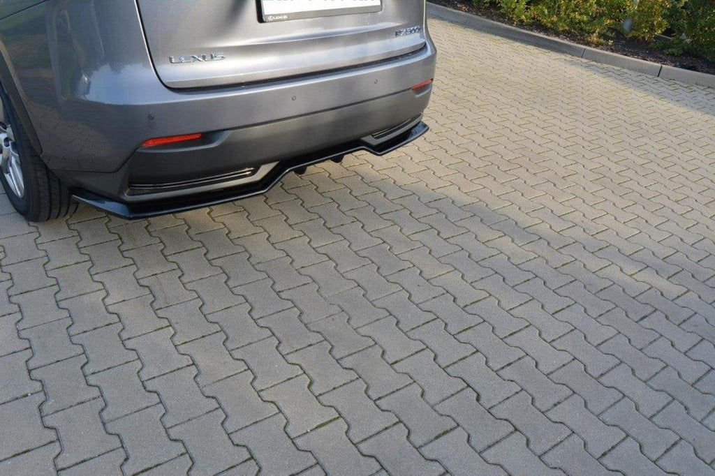 Maxton Design Splitter trasero para Lexus NX Mk1 H (with vertical bars) - imagen 3