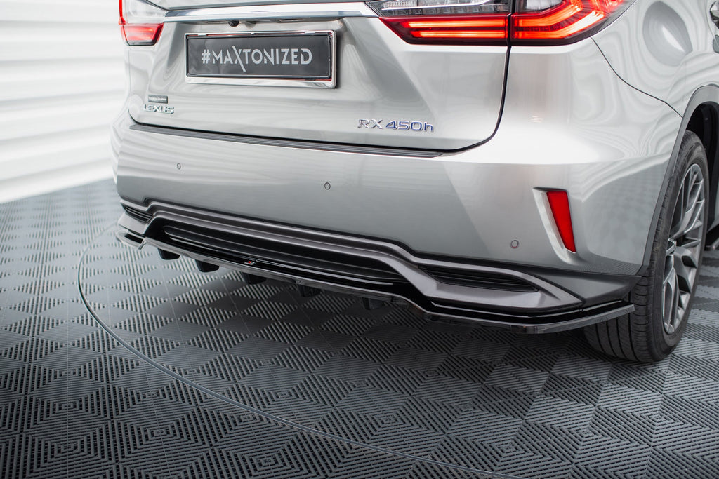 Maxton Design Splitter trasero para Lexus RX Mk4 H (with vertical bars) - imagen 1