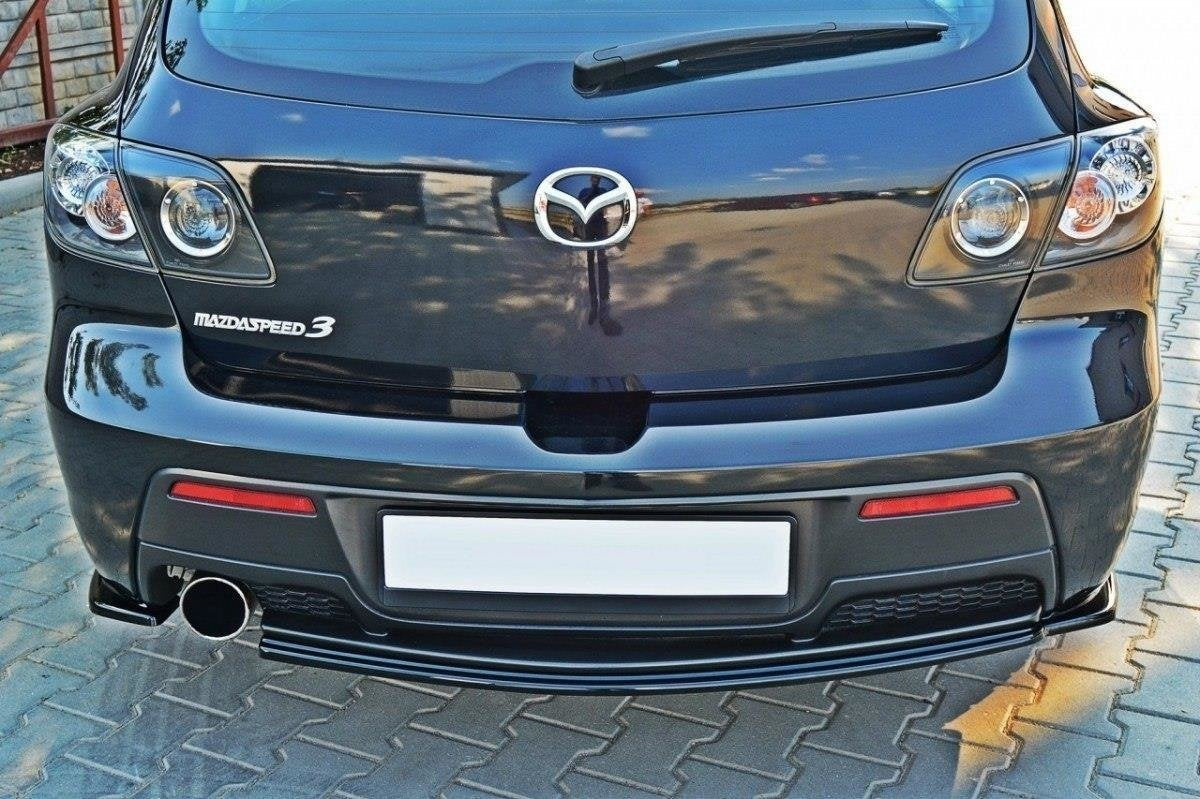 Maxton Design Splitter trasero para Mazda 3 MPS Mk1 US-Spec Version (without vertical bars) - imagen 2